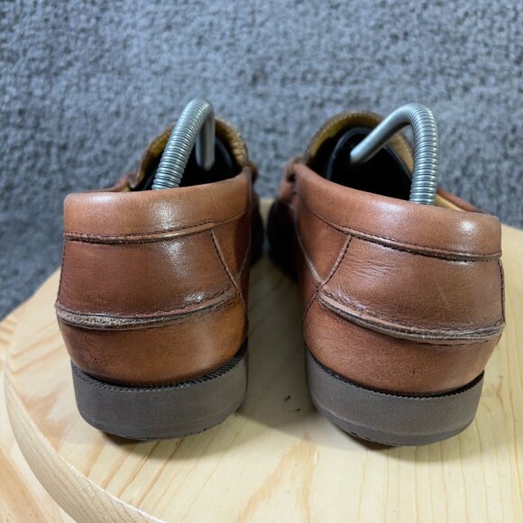 Mephisto Cap Vert Penny Loafers Mens Size 7.5 Brown Leather Made in Portugal - Picture 4 of 9